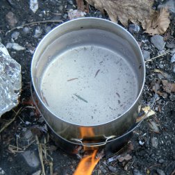 Popote - eau de fonte